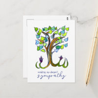 Sweet Heart Tree Condolences Sympathy Loss CUSTOM