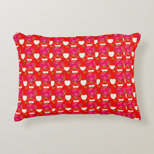 Sweet Hearts Pattern Accent Pillow