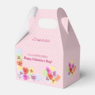 Sweet Hearts Valentines Candy Favor Box