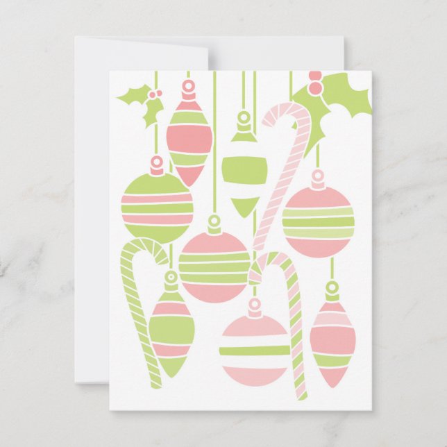 Sweet Holiday Set Invitation (Front)