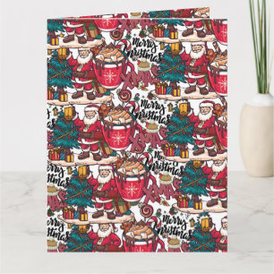 Sweet Holiday Wishes - cute merry christmas Card