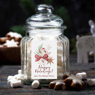 Sweet Holidays Food Label