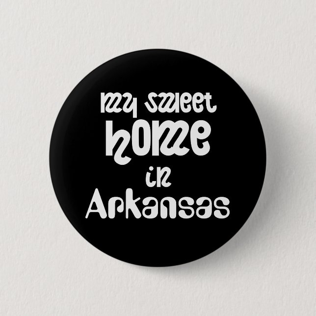 Sweet home 2 inch round button (Front)