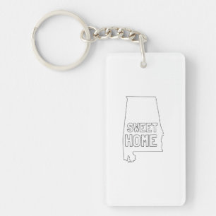 Sweet Home Alabama Keychain