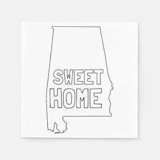 Sweet Home Alabama Napkin