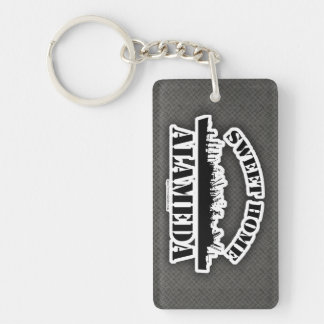 Sweet Home Alameda Battleship Logo Art Keychain