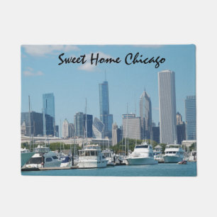 sweet home chicago doormat
