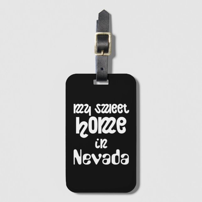 Sweet home luggage tag (Front Vertical)