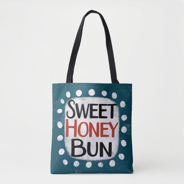 Sweet Honey Bun Tote Bag (Front)