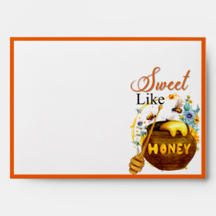 Sweet Honeybee Baby Shower  Envelope