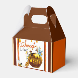 Sweet Honeybee Baby Shower  Favor Box