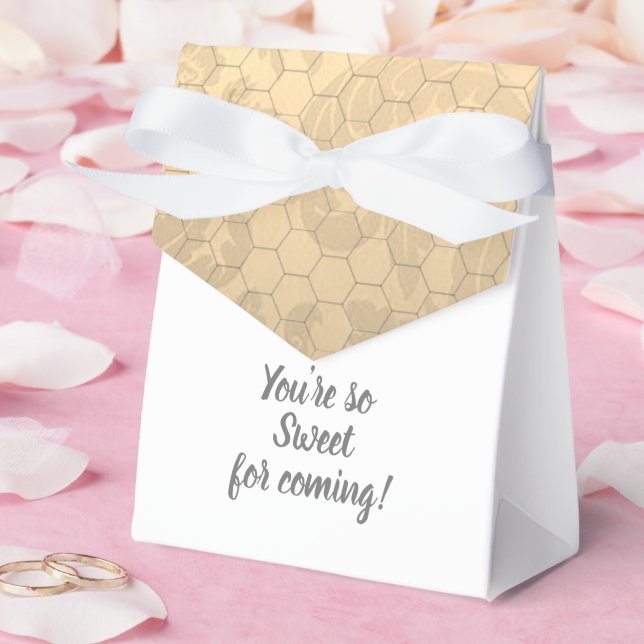 Sweet Honeycomb Wedding Favor Box (Wedding)