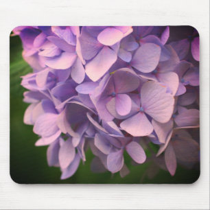 Sweet Hydrangea Flower Petals Mouse Pad