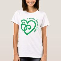 Sweet Irish Lass Celtic Heart Knot Design