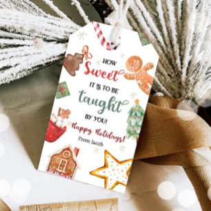 Sweet it is to be Taught by You Appreciation  Gift Tags