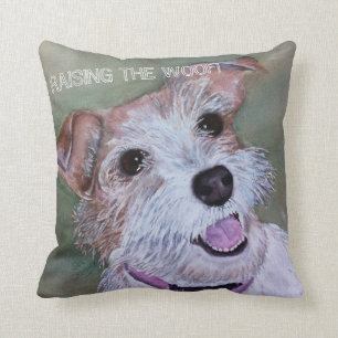SWEET JACK RUSSELL THROW PILLOW