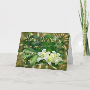 Sweet Jasmine-customize Card