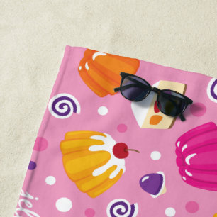 Sweet Jellies Beach Towel