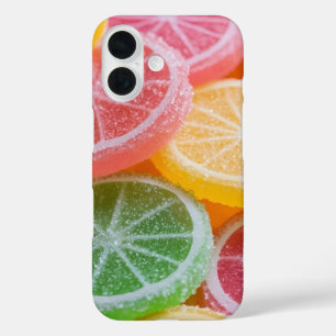 Sweet Jelly Fruit Slices iPhone 16 Case