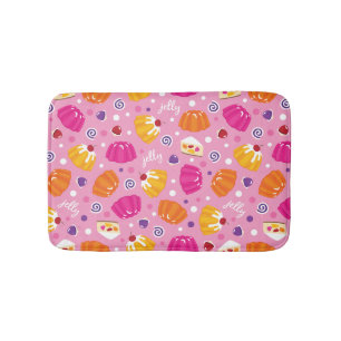 Sweet Jelly Pattern Bath Mat
