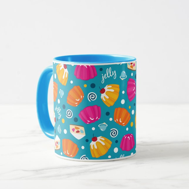 Sweet Jelly Pattern Mug (Front Left)