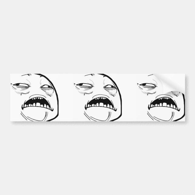 Sweet Jesus Meme - Bumper Sticker (Front)