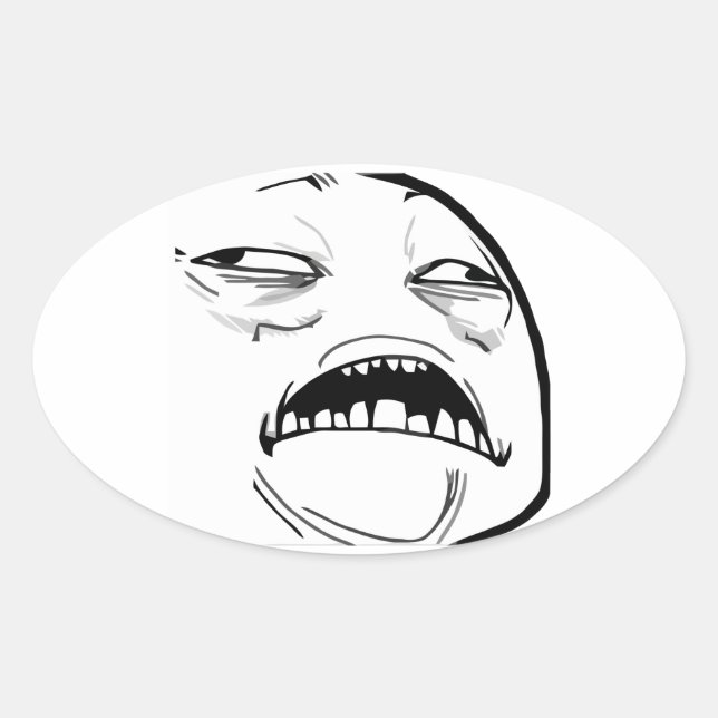 Sweet Jesus mème - Stickers ovale (Devant)