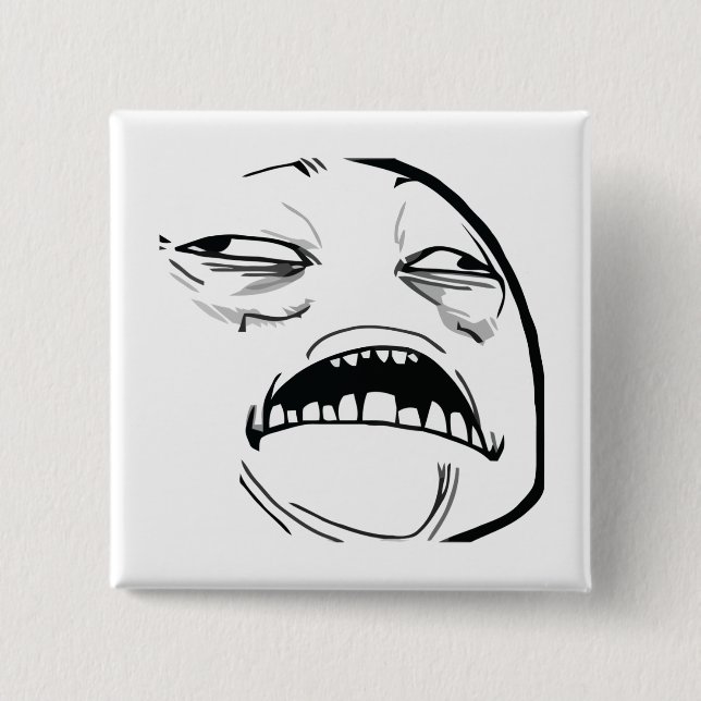 Sweet Jesus that's Good 2 Inch Square Button (Front)