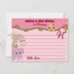 Sweet Jungle Baby Conseils pour les cartes maman P