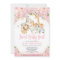 Sweet Jungle Safari Wild Animals Girl Baby Shower