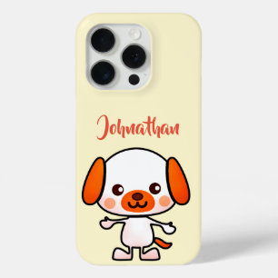 Sweet Kawaii Dog iPhone 15 Pro Case