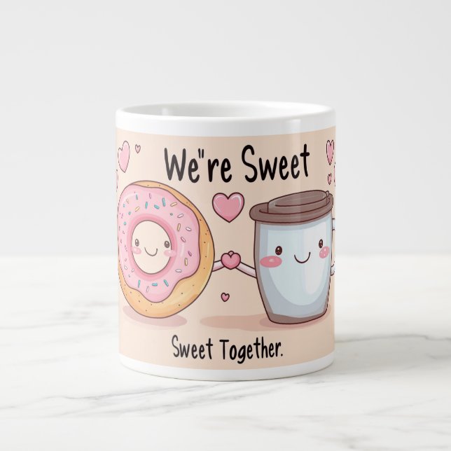 Sweet Keep or design your own -Jumbo Mug (Front)