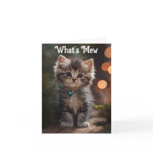 Sweet Kitten Greeting Card