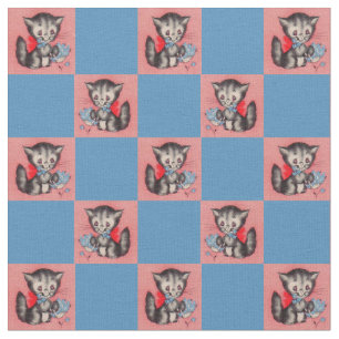 sweet kitty cat fabric
