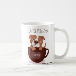 Sweet Kitty & Sleepy Pooch Cute Coffee Mugs