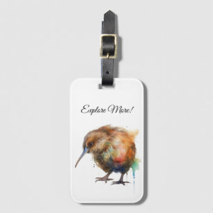 Sweet Kiwi, custom Luggage Tag