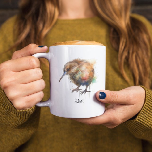 Sweet Kiwi, custom Two-Tone Coffee Mug (Creator Uploaded)
