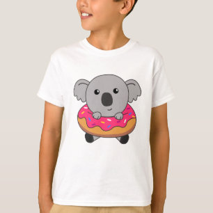Sweet Koala Koalas Loaf Doughnut Sprinkles Pink T-Shirt
