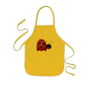 Sweet Ladybug Kids Apron
