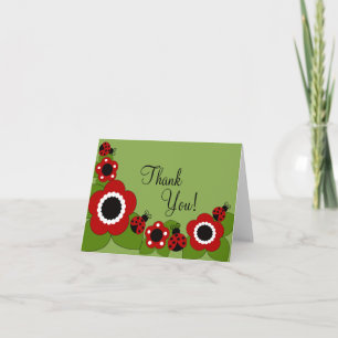 Sweet Ladybug Merci note