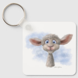 Sweet lamb Cartoon Keychain