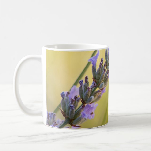 Sweet lavender coffee mug (Left)