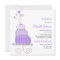 Sweet Lavender Wedding Cake Bridal Shower Invite