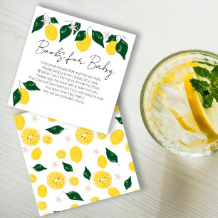 Sweet lemon baby books for baby enclosure card