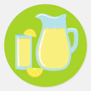 Sweet Lemonade Classic Round Sticker