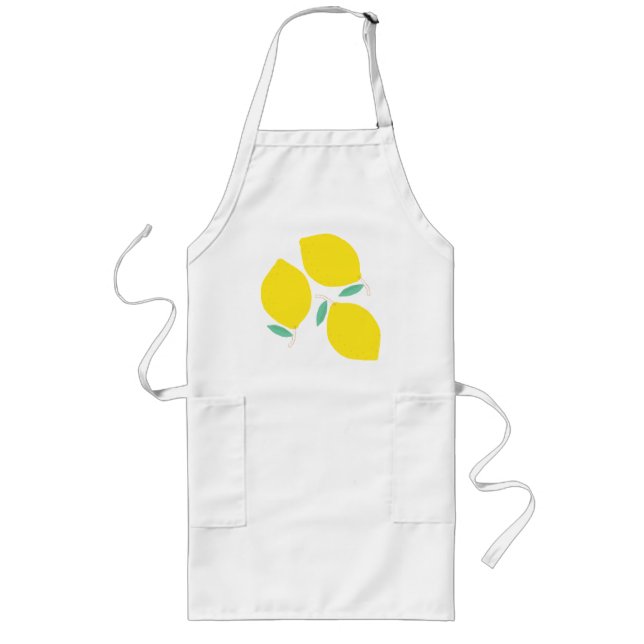 Sweet Lemons Long Apron (Front)