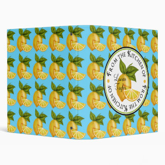 Sweet Lemons Recipe Binder