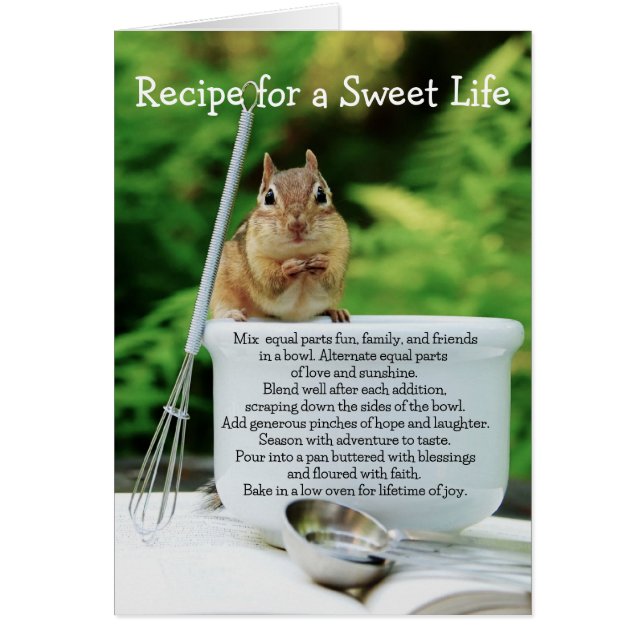 Sweet Life Little Chipmunk (Front)