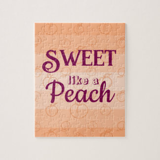 Sweet Like a Peach Puzzle