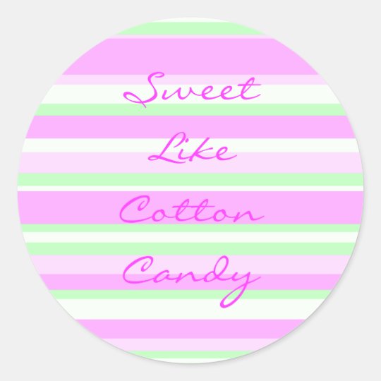 Sweet Like Cotton Candy Sticker